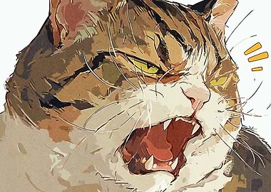 Cat Angry