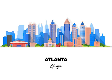 Atlanta Georgia Skyline