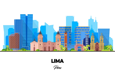 Lima Peru Skyline