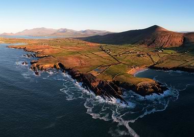 Above Dingle Coast