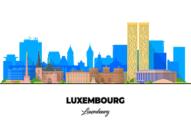Luxembourg Skyline