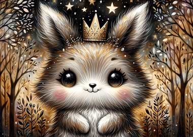 Cute Whimsical Bunny