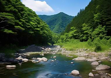 Forest at Lake Nature
