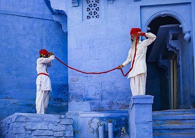 Indian men with turban