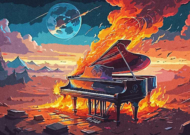 Jazz Piano Fire