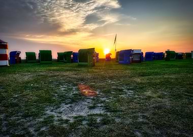 A picturesque sunset