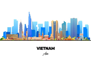Vietnam Asia Skyline