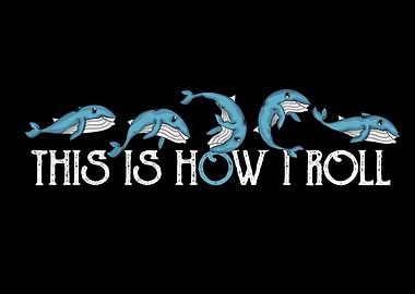 Cute Blue Whale Gift Kids