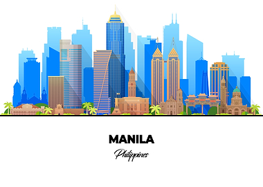 Manila Philippines Skyline