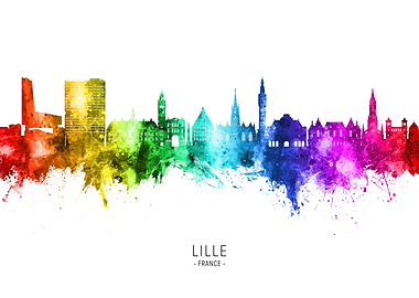Lille Skyline France