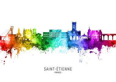 Saint Etienne Skyline