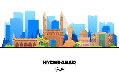 Hyderabad India Skyline