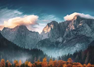 Slovenia Triglav mountain