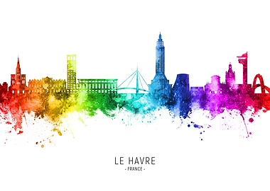Le Havre Skyline France