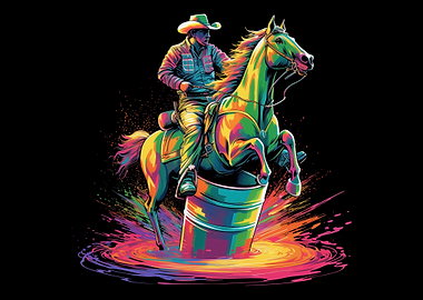 Barrel Racer Barrel Racing