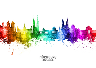 Nurnberg Skyline Germany