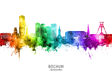Bochum Skyline Deutschland