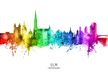 Ulm Skyline Deutschland