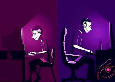 Old and Now computer