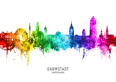 Darmstadt Skyline