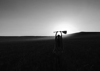 black and white dawn