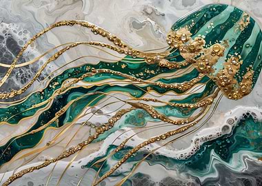 Kintsugi Art of Jellysfish