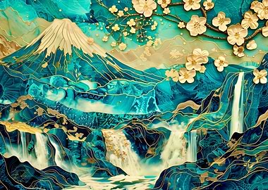 Abstract Forest landscape