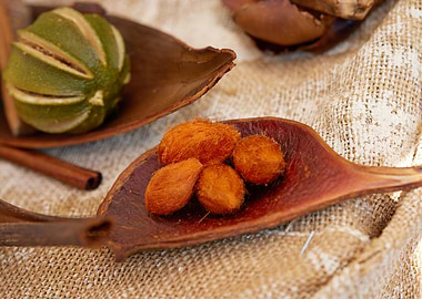 decorative dried fruit