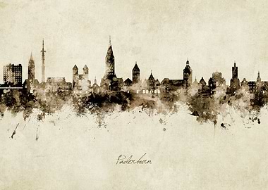 Paderborn Skyline Germany