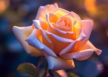 Beautiful pink rose