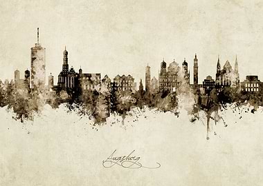 Augsburg Skyline Germany