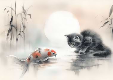 Curiosity at the Pond