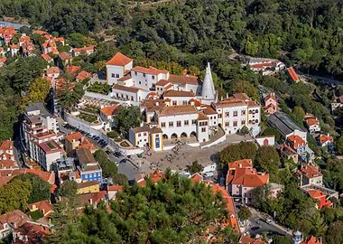 Sintra Town In Portugal