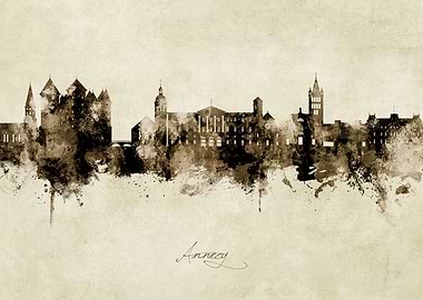 Annecy Skyline France