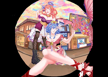 Kyoto geisha wide lens