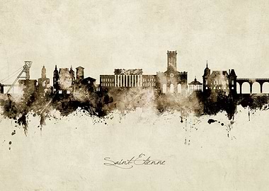 Saint Etienne Skyline