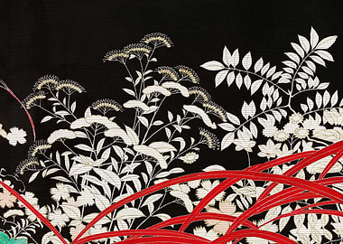 Woman kimono detail