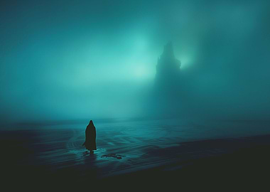 Seaside Mountain Landscape