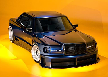 Widebody Mercedes W126