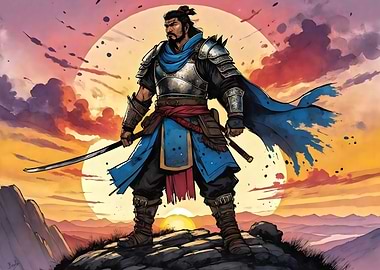 Manchurian Warrior at Dawn