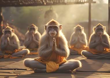 Monkey Meditation