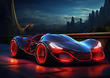 Sport car Red Bull X2010