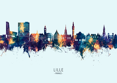 Lille Skyline France