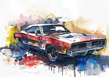 My Dodge Charger splash