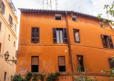 Orange house Trastevere
