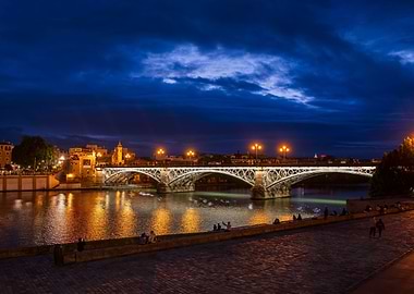 Triana Bridge In Seville
