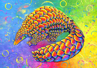 Psychedelic Pangolin