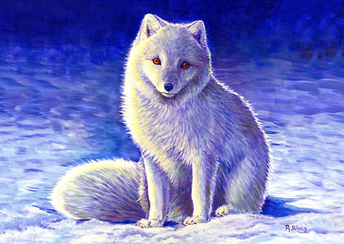 Winter Arctic Fox