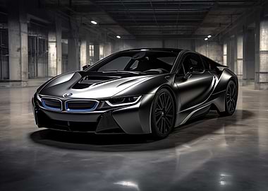 Electric car BMW i8