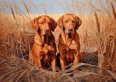 Fox red labrador retriever